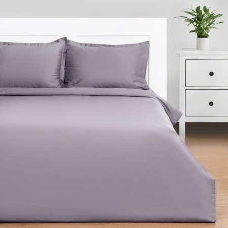 Bed linen Ethel Duet Grey Sky 143x215-2pcs, 215x240, 50x70+3-2 pcs, Maco-Satin, 114g/m2-1