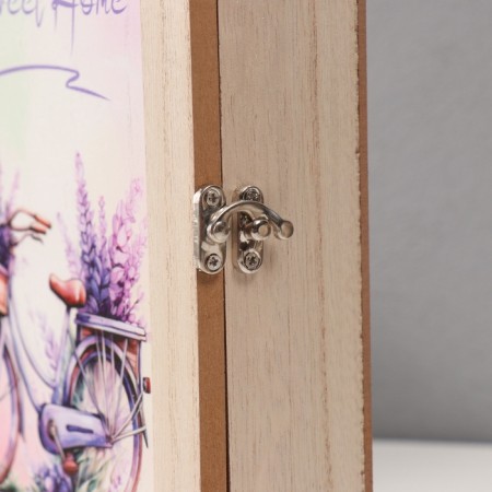 Keywater tree 6 hooks "Lavender on a bicycle" 5.5x19.5x26 cm-2