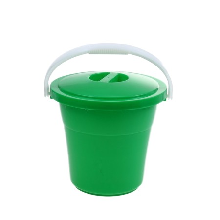 Food bucket with a lid "Euro", 12 l, particularly resistant, MIX color-6
