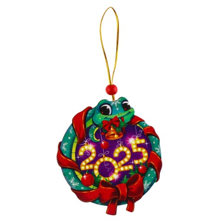 Wooden New Year's Suspension "Snake"-1