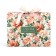 The package laminated with the "Happiness" tape, flowers, l 40 × 11.5 × 31 cm