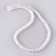 Beads made of natural stone "White quartz" set 58 pcs., Size 1 pc. - 6 mm