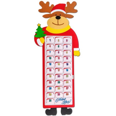 Puzzle rug "Big Advent. Deer"