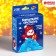 New Year's set for creativity. Growing crystals “New Year! Snowman ", Blue color