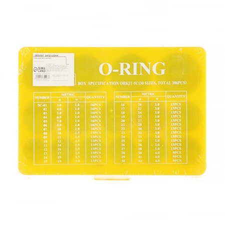 Set of rubber gaskets, size b-3