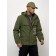 Sports male jacket, size 48, khaki color