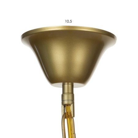 Chandelier 1091/5GD 40W E27 gold 60x60x38-78 cm Bayerlux-8