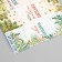Stick Paper "garland" 3x9 cm sheet 10x10 cm