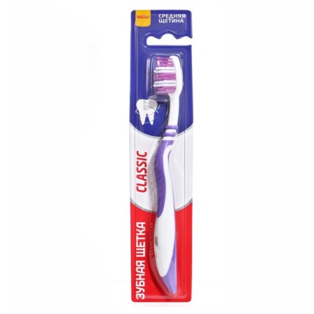 Rendall Classic toothbrush, average stiffness, mix, 1 pc.-1