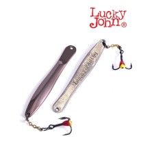 Spinning vertical winter Lucky John Walle with a chain and hook, 6 cm, cs blister