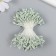 Stamens for flowers "gray-green" set 360 pcs length 6 cm