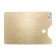 Wooden rectangular palette No. 3, 27 x 40 cm, mix
