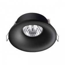 Lamp built -in Novotech. Metis, 50W, GU10, 33x86x86 mm, black color