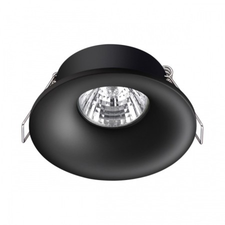 Lamp built -in Novotech. Metis, 50W, GU10, 33x86x86 mm, black color