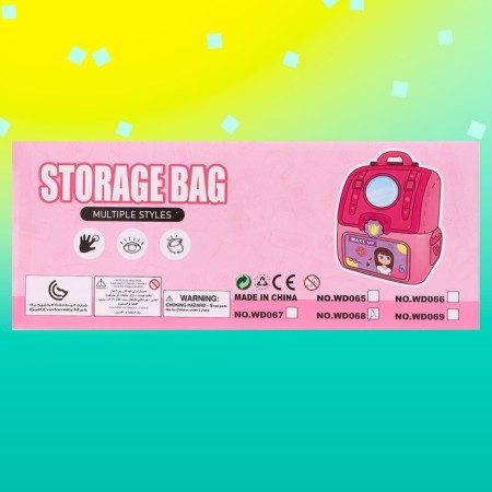 Toy-Surprise "Milashka" in a backpack, with accessories, mix-12
