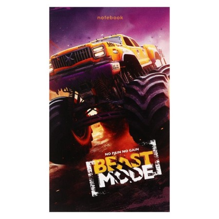 Notepad7.48 Listenclion "Men’s Car", cover Cardon Cover, Block 60 g/m2, mix-4