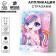 Application with rhinestones "Magic Unicorn" 14.8x21 cm