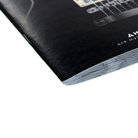 Diary for the Music School "Guitar Strings", a soft cover, 48 sheets-2