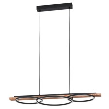 Suspended ceiling lamp (chandelier) Boyal 2x12.5W 1x15.5W Led Led