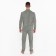 Male thermal underwear, size 54-56 (height 180-186 cm), gray color, fleece, 100% polyester