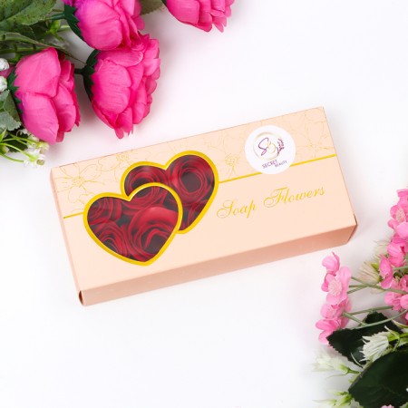 Soap roses, red, set 10 pcs.-7