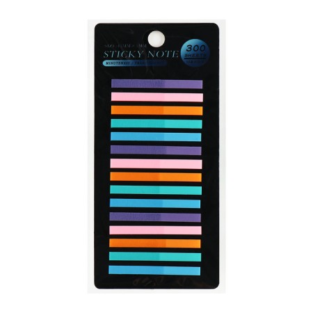 Block-filling with a sticky edge plastic 20l x 15 pieces, 5 cv. Pastel, 45mm x 4mm Calligrata-2