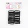 The buckle is regulatory, two -sided, inner width - 38 mm, thickness - 3.5 mm, 10 pcs, black color