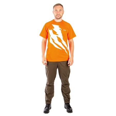 PRIDE CLAWS T-shirt, cotton, orange, rf XS-2