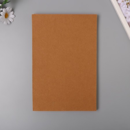 Father hard 1 mm "coffee with cream" set 10 sheets format A4-1