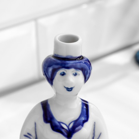 Snar "nurse", 0.25 l, 20 cm, gzhel-3