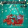 Decorative luminous jewelry (suspension) "Santa Claus on the sled" 20.5x37 cm