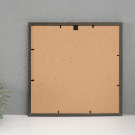 Photo frame Plastic "Mira" 30x30 cm, 636477-33, black with silver (plastic screen)-4