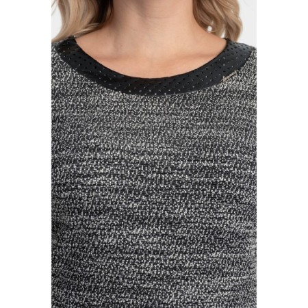Women's dress, size 52, gray color-6