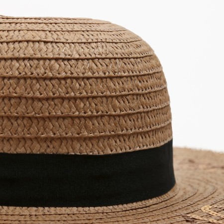 Women's hat minku brown color, rr 56-58-3