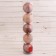 Set of balls plastic D-8 cm, 5 pcs "Christmas tree" mix