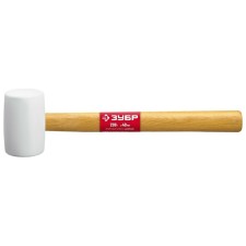 Kiyanka rubber bison 20511-230_z02, white rubber, wooden handle, 230 g