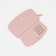 Women's wallet with lightning, light pink color
