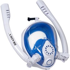 Full -faced Bradex snorkeing mask, with two tubes, size S