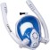 Full -faced Bradex snorkeing mask, with two tubes, size S