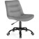 Computer chair Ordi Metal/velor, black/gray 56x65x85 cm