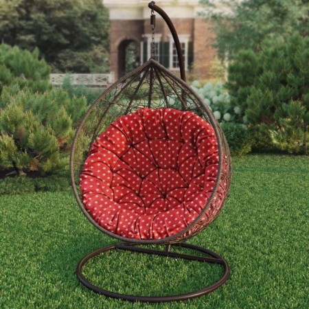 Siri swing pillow, diameter 115 cm, red color
