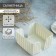 Napkin "Knitting", color white rattan