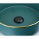 Bottom valve Bronze de Luxe 1001b, for the shell, ceramics/brass, black