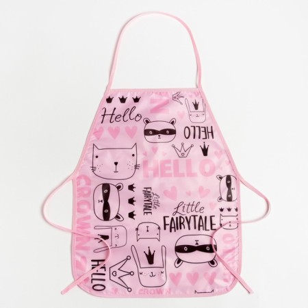 Apron Children's Ethel "Crown", 49 x 39 cm-12