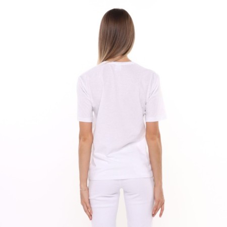 T -shirt Women's "Airplane", white color, size 46-2
