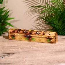 Box for incense, wood, 25 cm