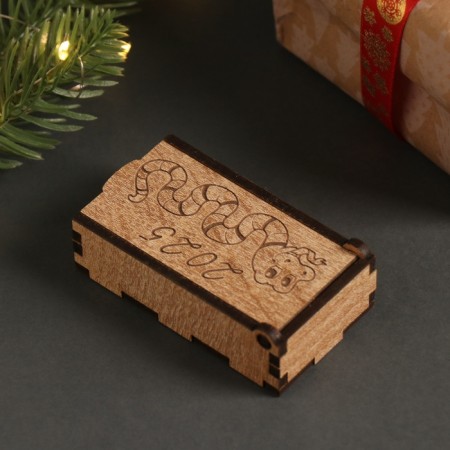 New Year's box "Snake 2025" 7x4x2 cm-3