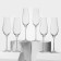 Set of glass glasses for champagne Limosa, 200 ml, 6 pcs