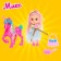 Baby Doll "Sophie" with unicorn and accessories, mix
