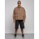 Jeaning jacket men's, size 56, brown color